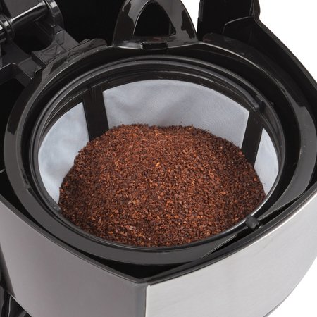 Betty Crocker Black/Silver Drip 12 Cup Coffee Maker BC-2809CB